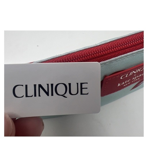 Kate Spade Collectors Lips Makeup Case & Red Lips Matching Lipstick black honey - Picture 8 of 16